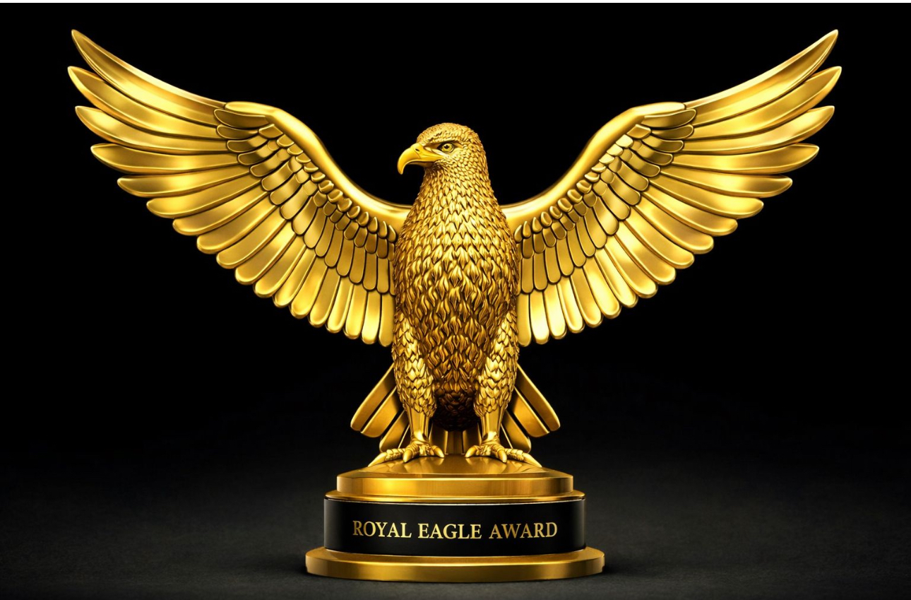 Royal Eagle Award trophy